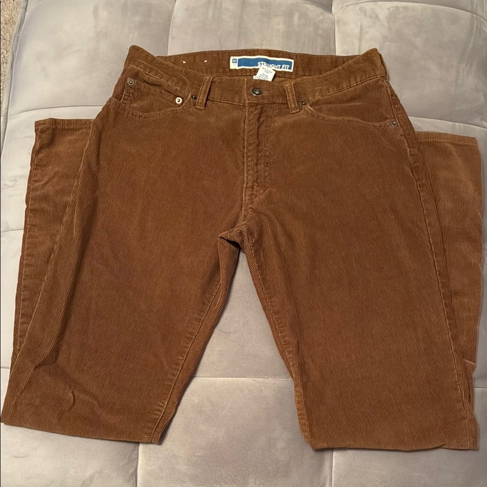 GAP Men's Tan Corduroy Pants